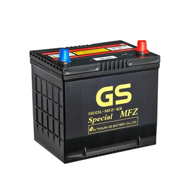 GS55D23L适配朗动伊兰特悦动天籁奇骏卡罗拉花冠普力马12V60A电瓶